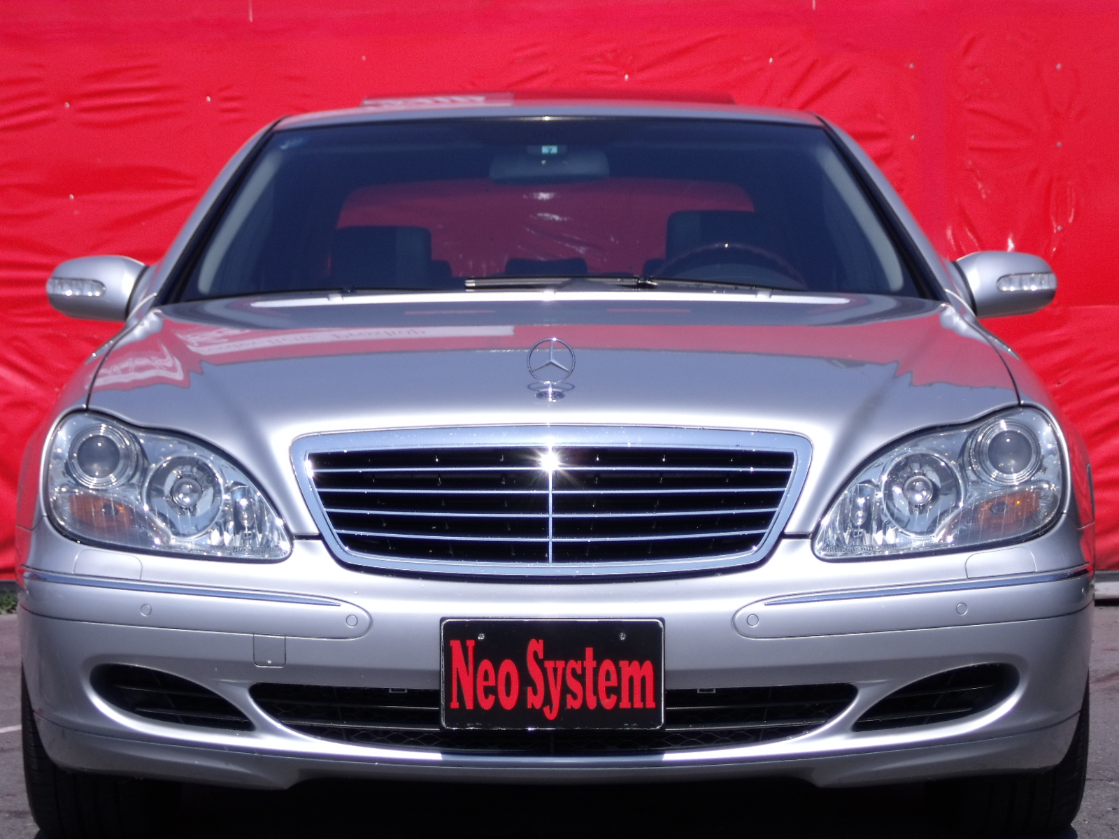 ベンツ　Sクラス　S500L 後期型 ブリリアントシルバー 左ハンドル