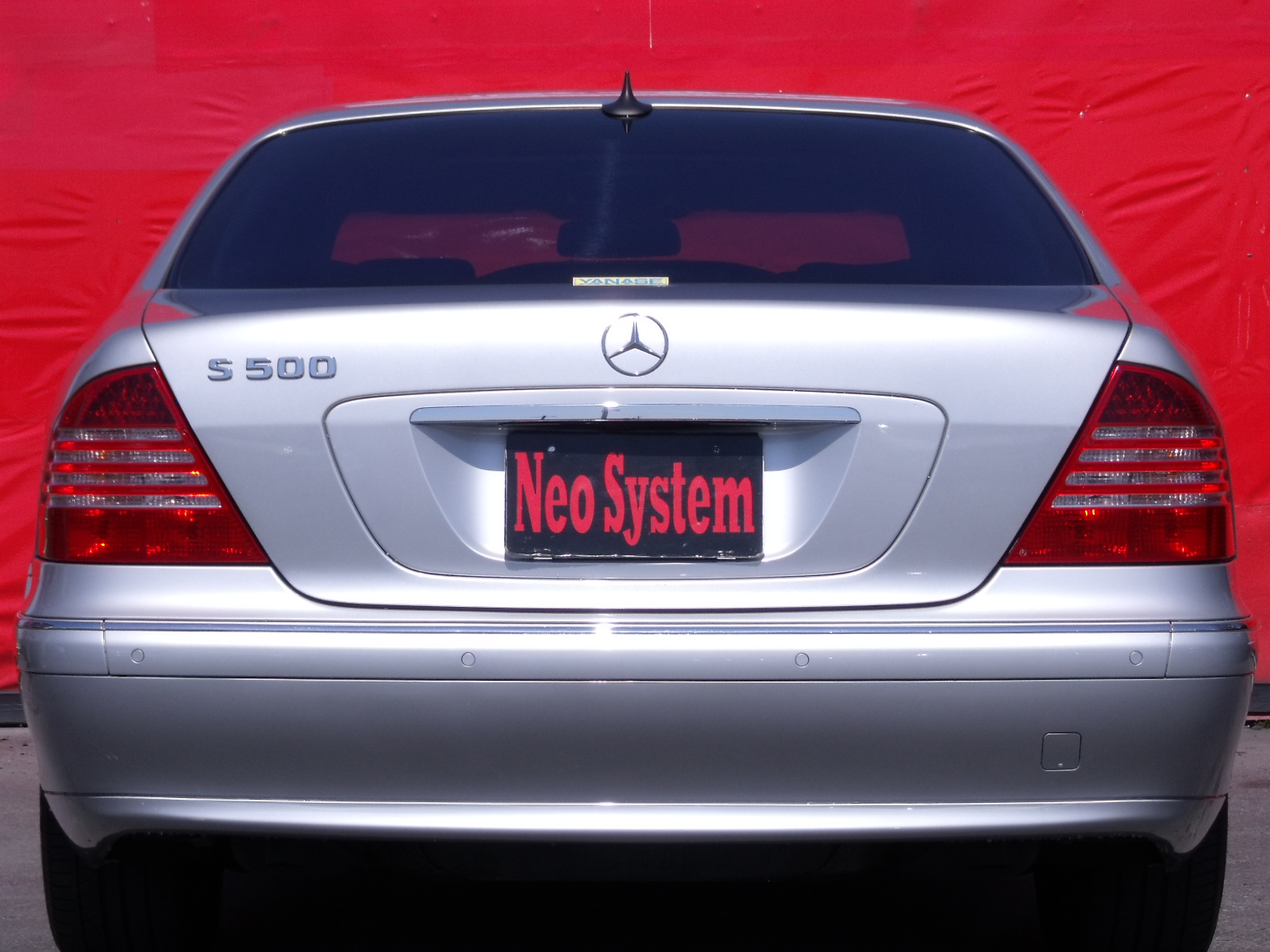 ベンツ　Sクラス　S500L 後期型 ブリリアントシルバー 左ハンドル