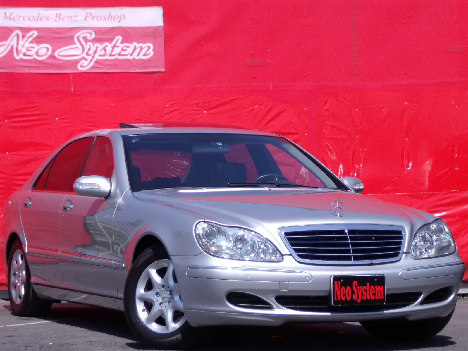 ベンツ　Sクラス　S500L 後期型 ブリリアントシルバー 左ハンドル
