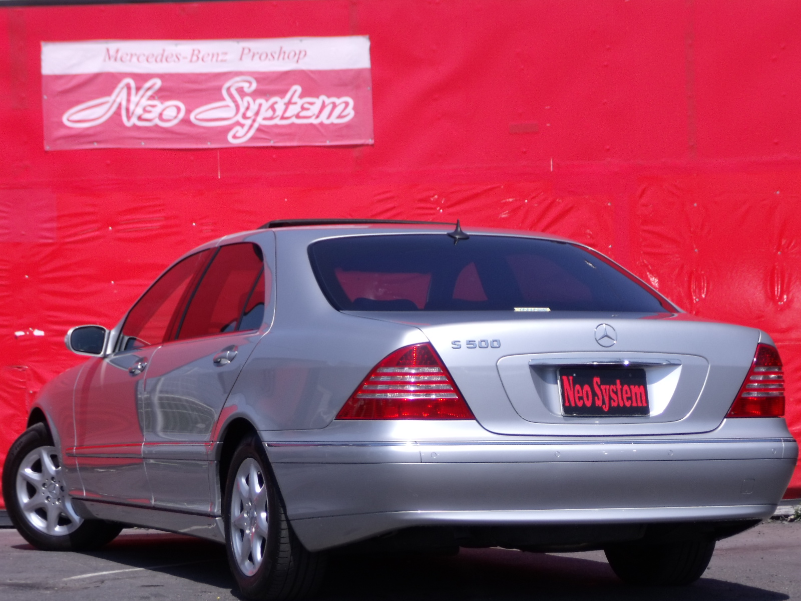 ベンツ　Sクラス　S500L 後期型 ブリリアントシルバー 左ハンドル