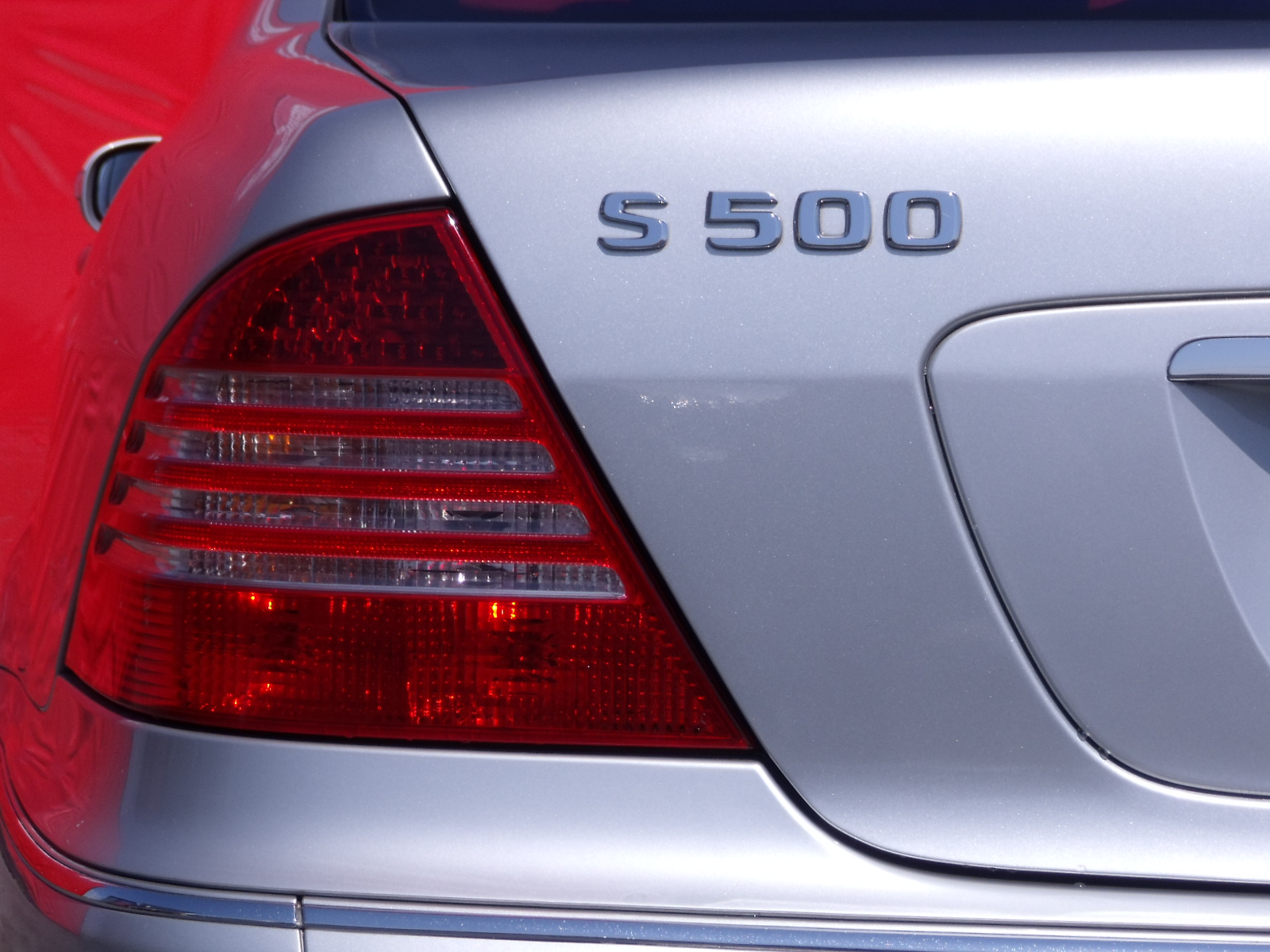ベンツ　Sクラス　S500L 後期型 ブリリアントシルバー 左ハンドル