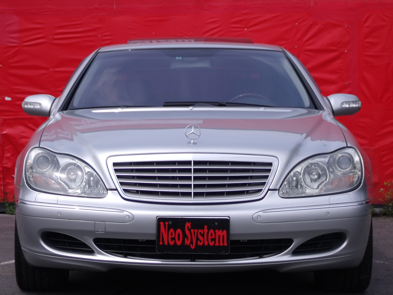 ベンツ　Sクラス S600　ロング 後期型 ブリリアントシルバー
