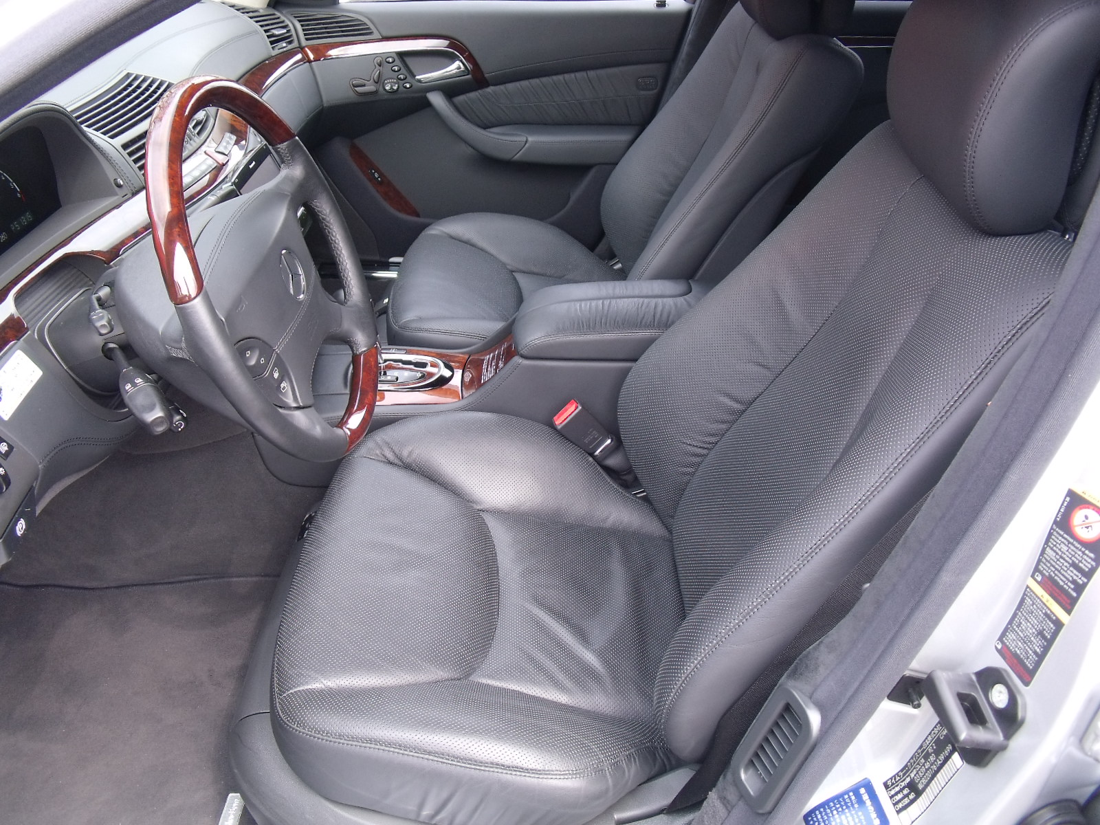 ベンツ　Sクラス S600　ロング 後期型 ブリリアントシルバー