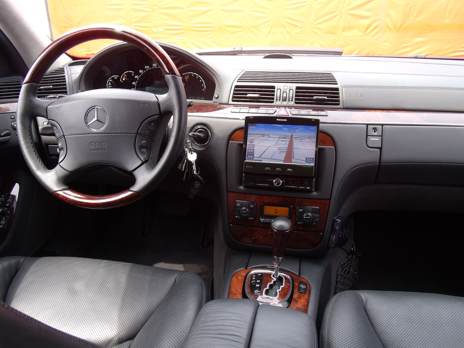 ベンツ　Sクラス S600　ロング 後期型 ブリリアントシルバー